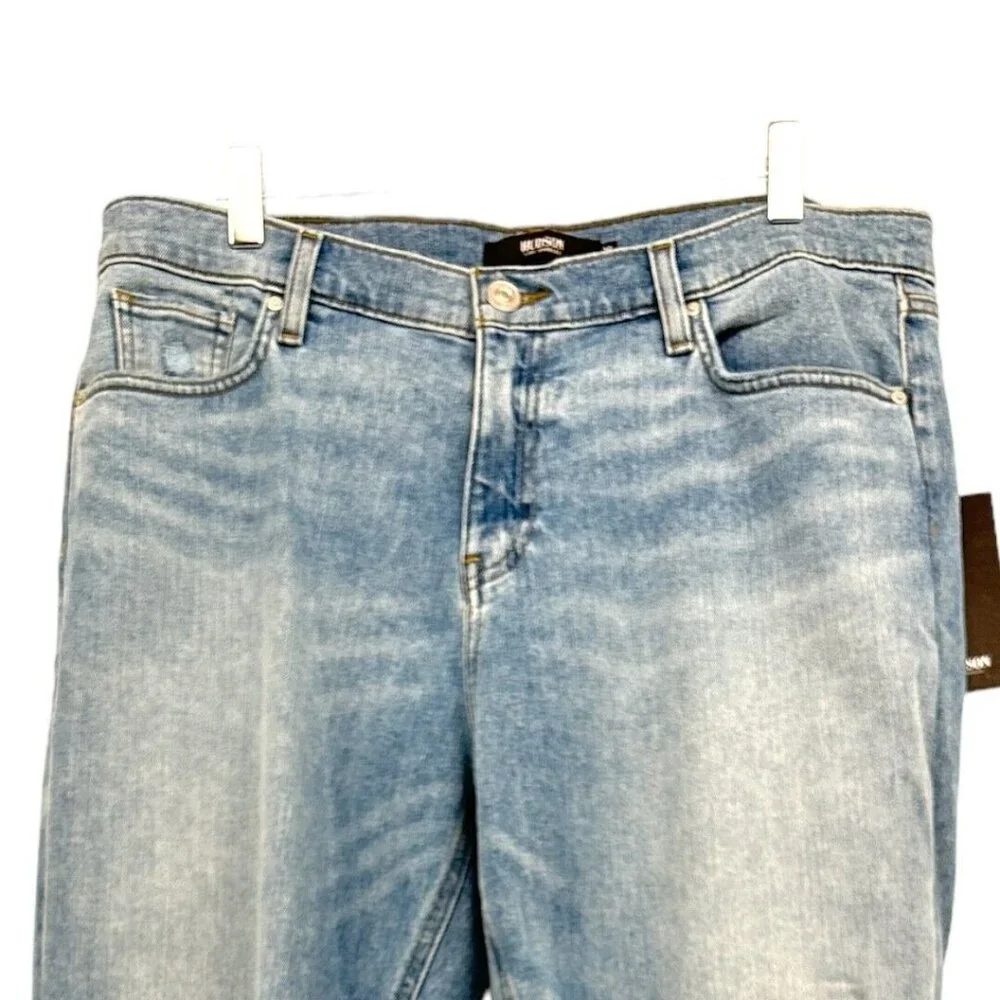 HUDSON Womens Lana Crop Jeans Size 32 Denim High Rise Slim Boyfriend My Girl NEW - Picture 2 of 15